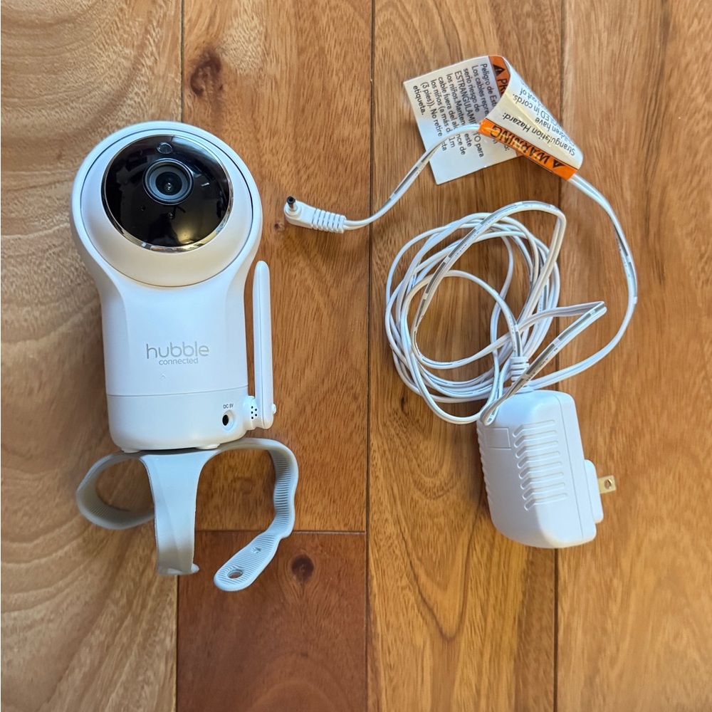 Hubble Connected Nursery Pal Glow, 5-in-1 Smart HD Baby Monitor with Night Light